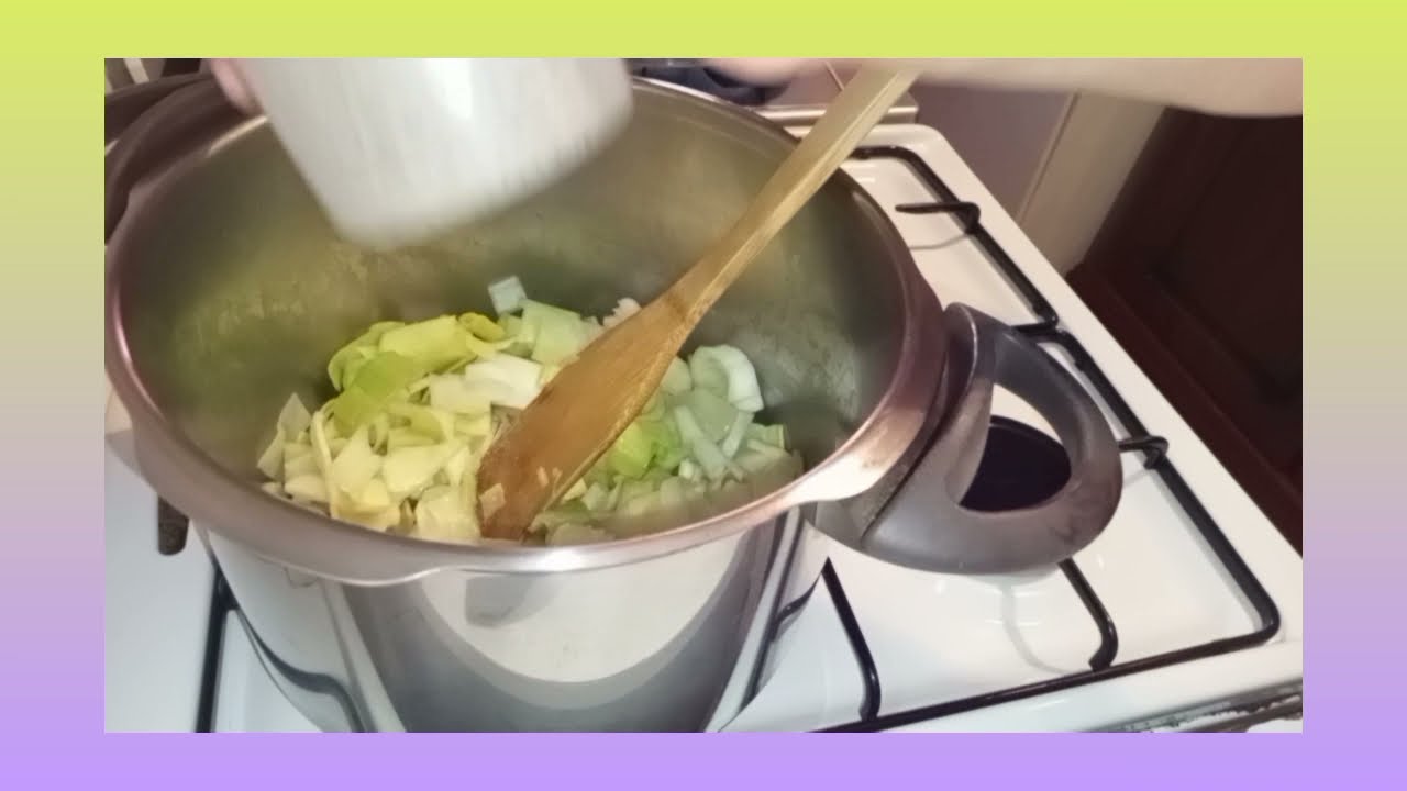 recette de soupe de poireaux minceur.  simple facile surtout rapide delusieuse
