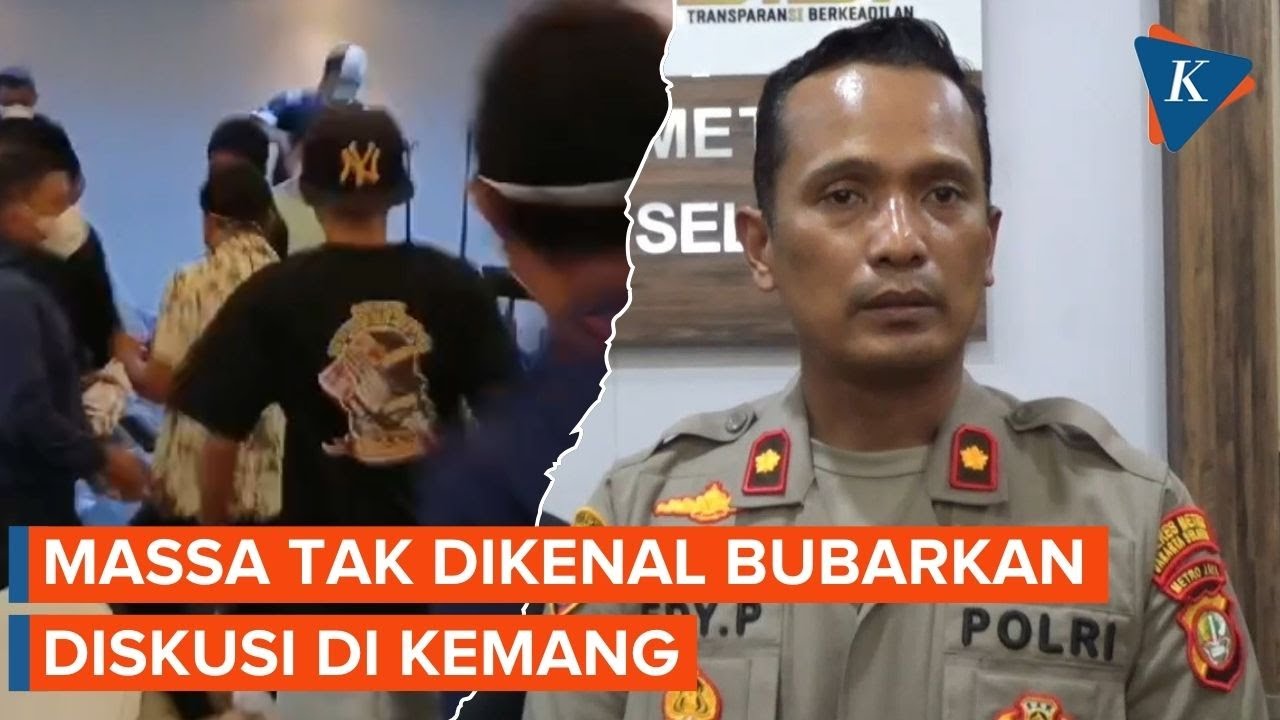 Acara Diskusi di Kemang Dibubarkan Massa Tak Dikenal
