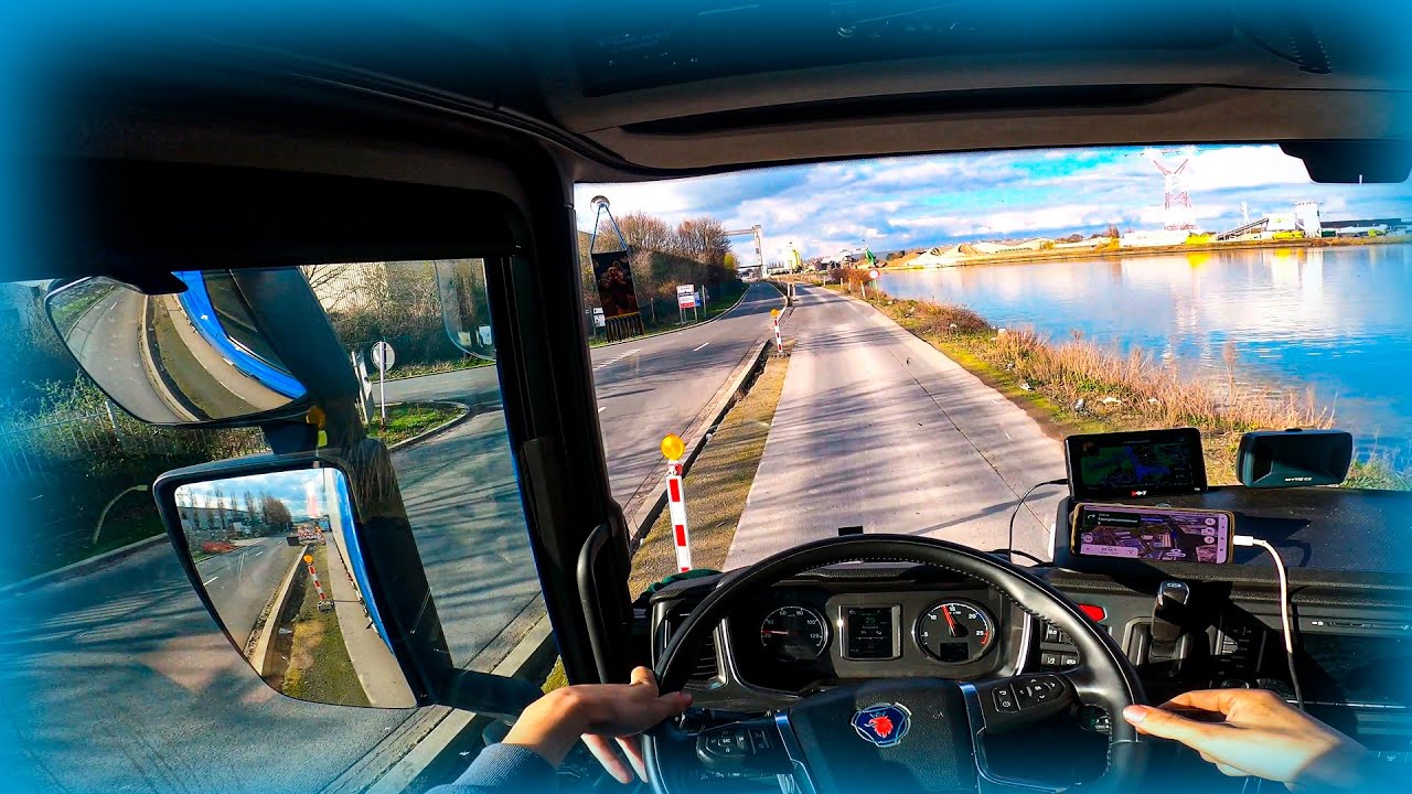 POV Truck Driving in France