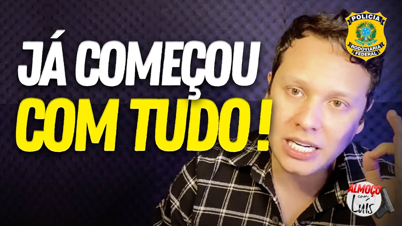O CFP da PRF est&aacute; sugado! N&atilde;o deram nem boas-vindas!