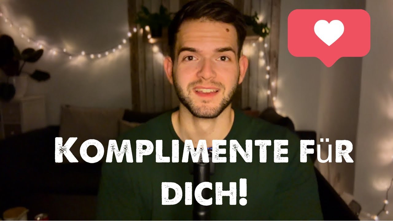 GERMAN (ASMR) Positive Affirmationen - ich mache dir Komplimente!☺️(I compliment you!) #asmrvideo