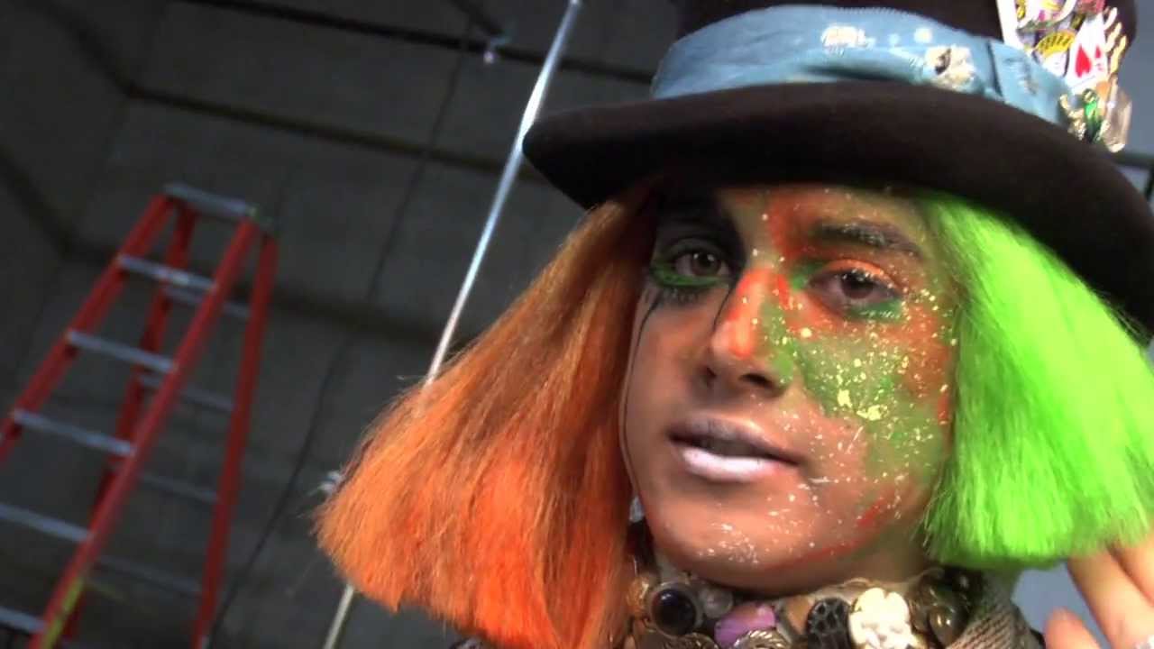 Avan Jogia and Melanie Mills Behind the Scenes Mad Hatter Glitter&Glam
