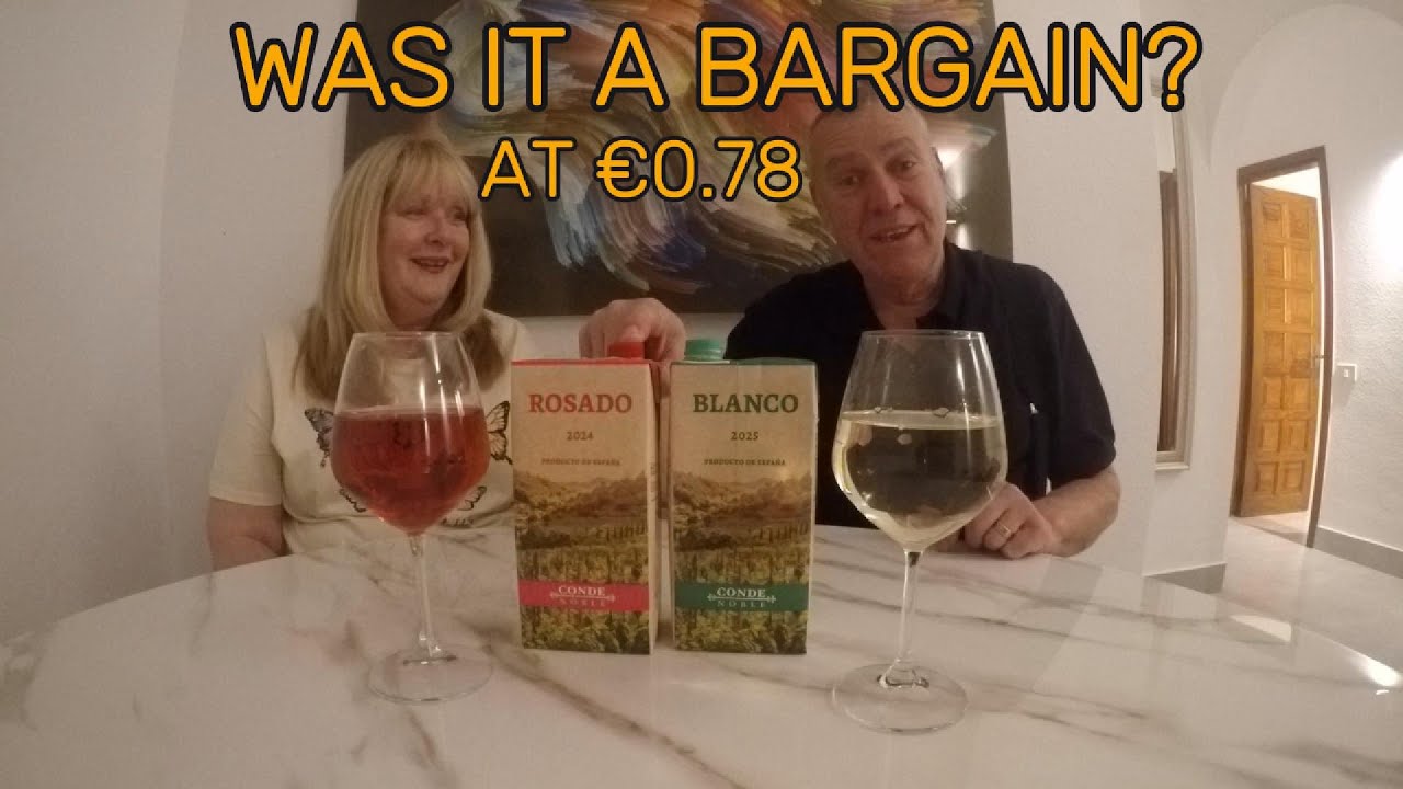 We tried and reviewed wine from Lidl's Tenerife