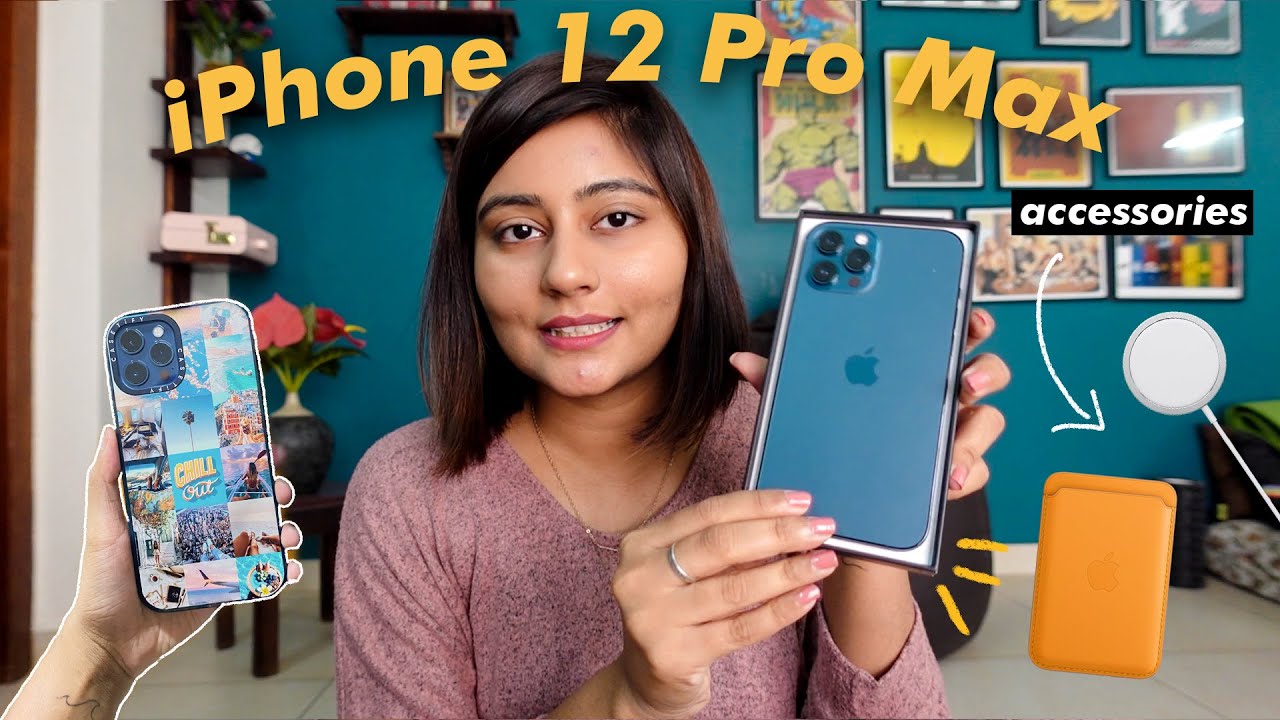 Распаковываю свой новый iPhone 12 Pro Max в цвете Pacific Blue 💙 | Распаковка, аксессуары и тест ...