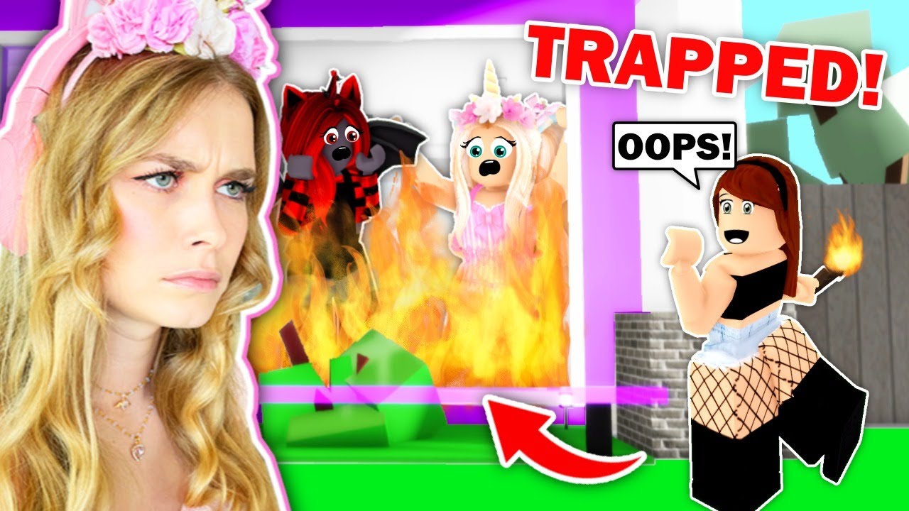 HACKER JENNA TRICKED Us Into Her House And SET IT ON FIRE In Brookhaven! (Roblox)
