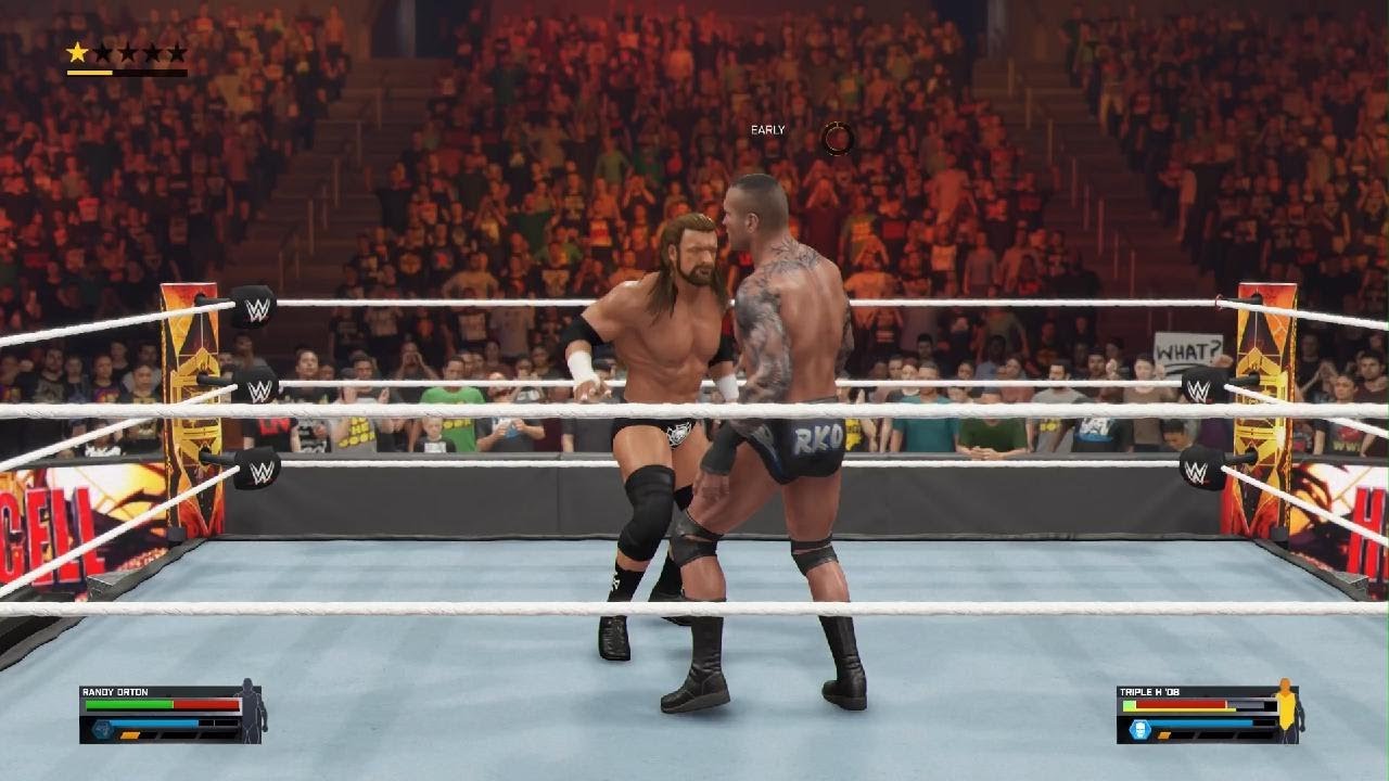 WWE 2K25 Randy Orton vs Triple H Grave For A Great Punish.
