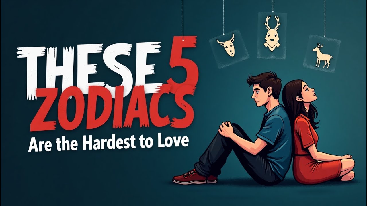 These 5 Zodiac Signs Are the Hardest to Love | Zodiac Signs In Love.
