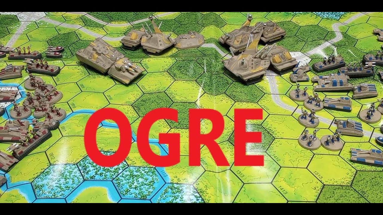 OGRE (Steve Jackson Games) Tiny Models Huge Project