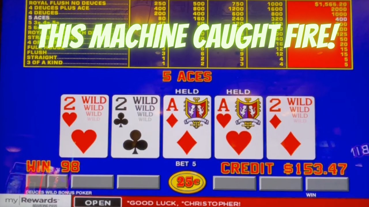 Video Poker: Deuces Wild Bonus Poker Progressive Session!