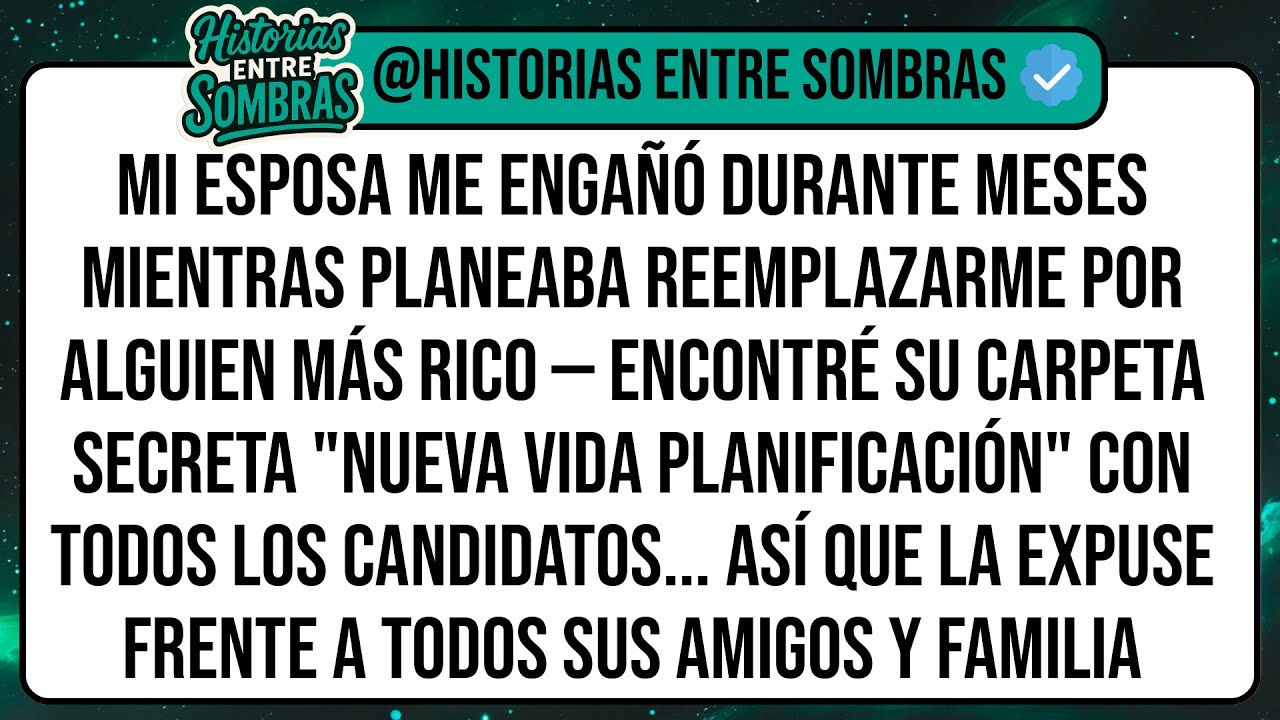 Mi Esposa Me Engañó Durante Meses Mientras Planeaba Reemplazarme Por Alguien Más Rico — Encontré ...