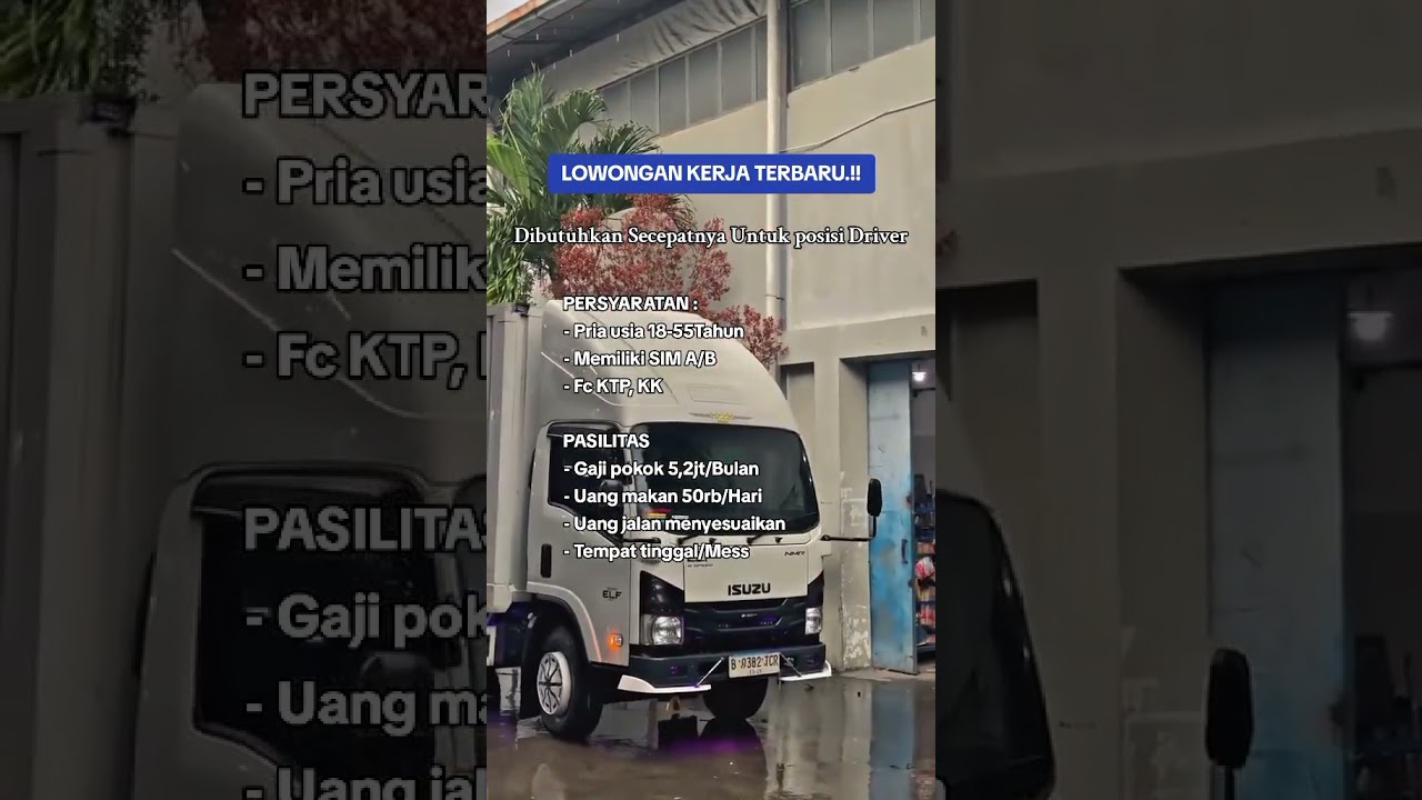 lowongan kerja supir pribadi bagi yang minat silahkan klik link di bio profil#shorts