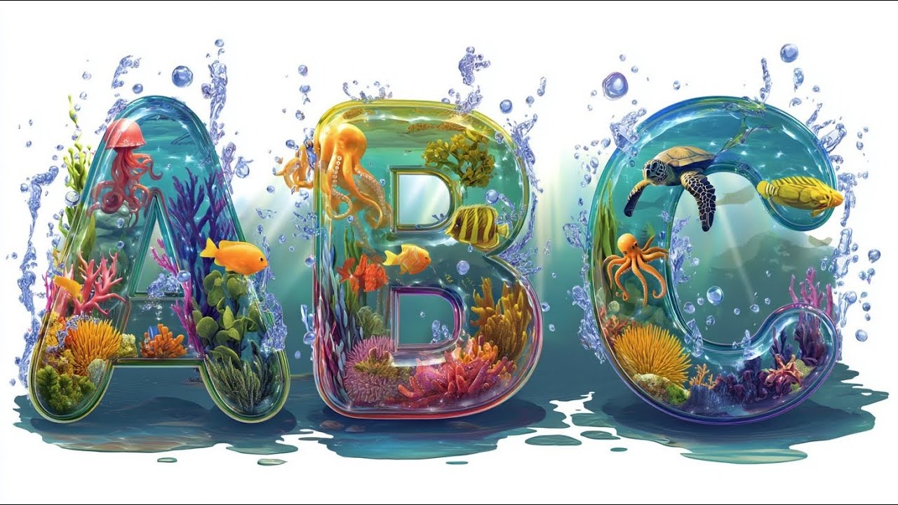 ABC Alphabet Song for Kids 🌊 Learn Letters with Sea Animals!