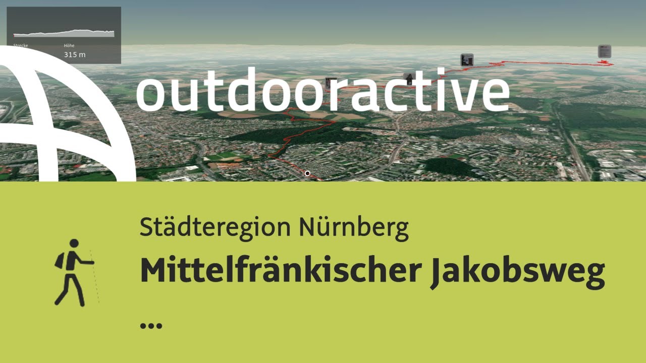 Pilgerweg in St&auml;dteregion N&uuml;rnberg: Mittelfr&auml;nkischer Jakobsweg Deutenbach-Ro&szlig;tal