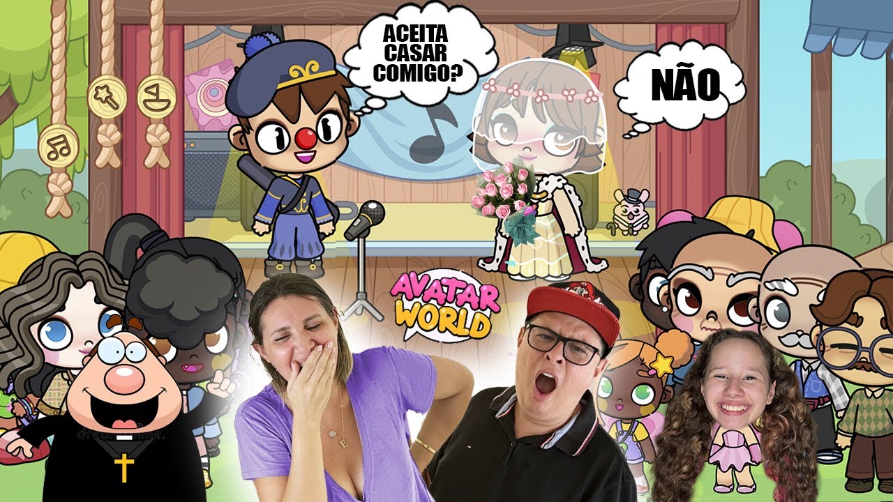 NOSSO CASAMENTO no AVATAR WORLD