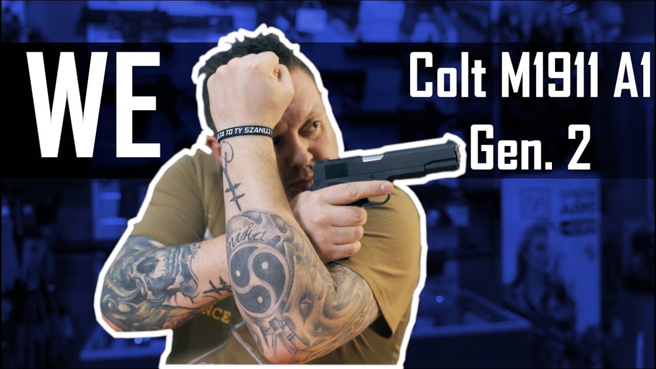WE - Colt M1911 A1 Gen. 2 - TANIEMILITARIA.PL