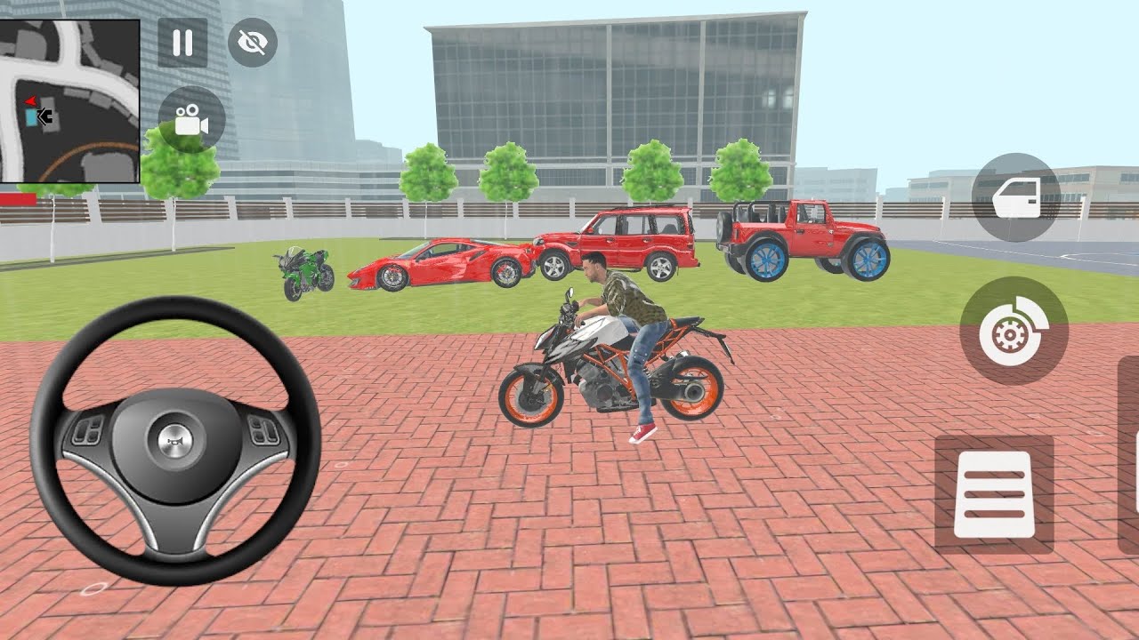 🚘💀Frankly bhai red gadi ko modify karaya #Indian thaft simulator game me #YouTube viral video