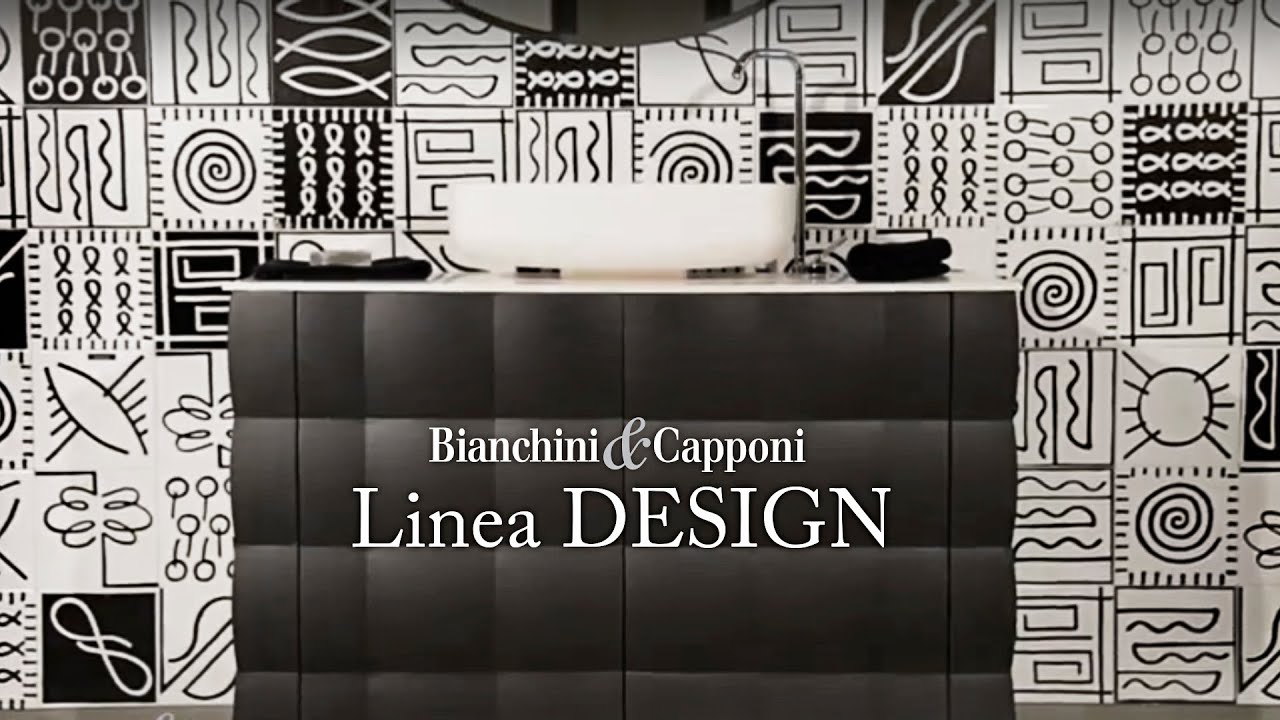 Bianchini & Capponi - Linea Design: Bombata, Diamantata, Onde - Mobili bagno made in Italy