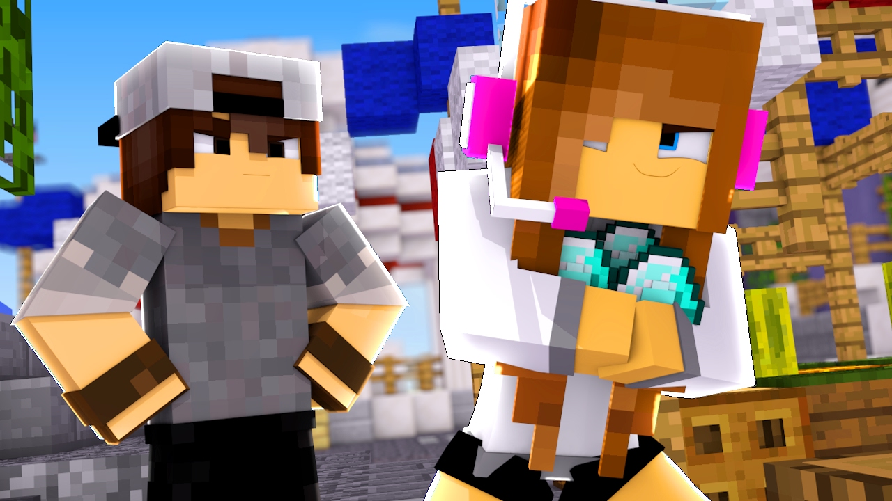 Minecraft: MLG PVP - BIBI LADRONA DE DIAMANTES!