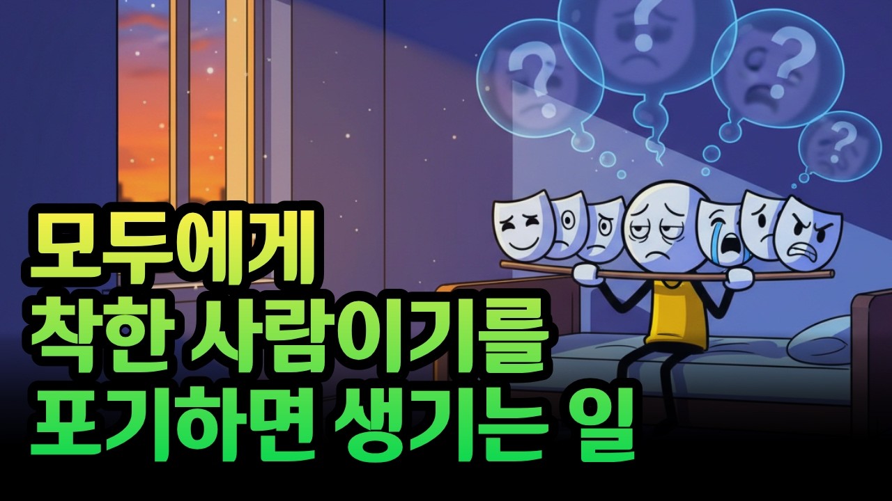 인간관계가 편해지는 3가지 포기 전략 마인드 | The Psychology of People who Let Go