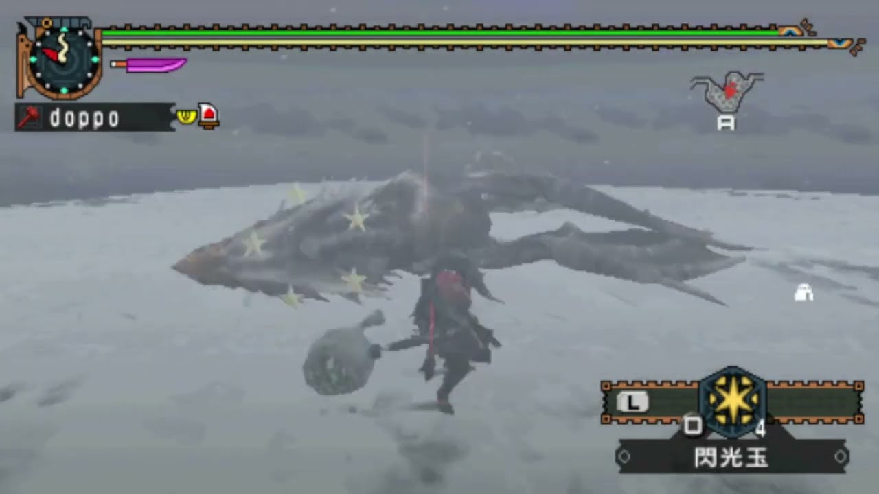 MHP2G ファミ通吹雪を討つもの 非火事場鎚 6:37