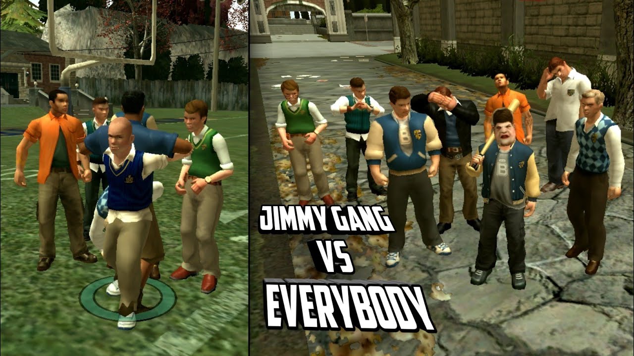 Jimmy Terlalu OP Kalo Gini Mah || Mod Bodyguard Jimmy di Game Bully Anniversary Edition - Mod Bully