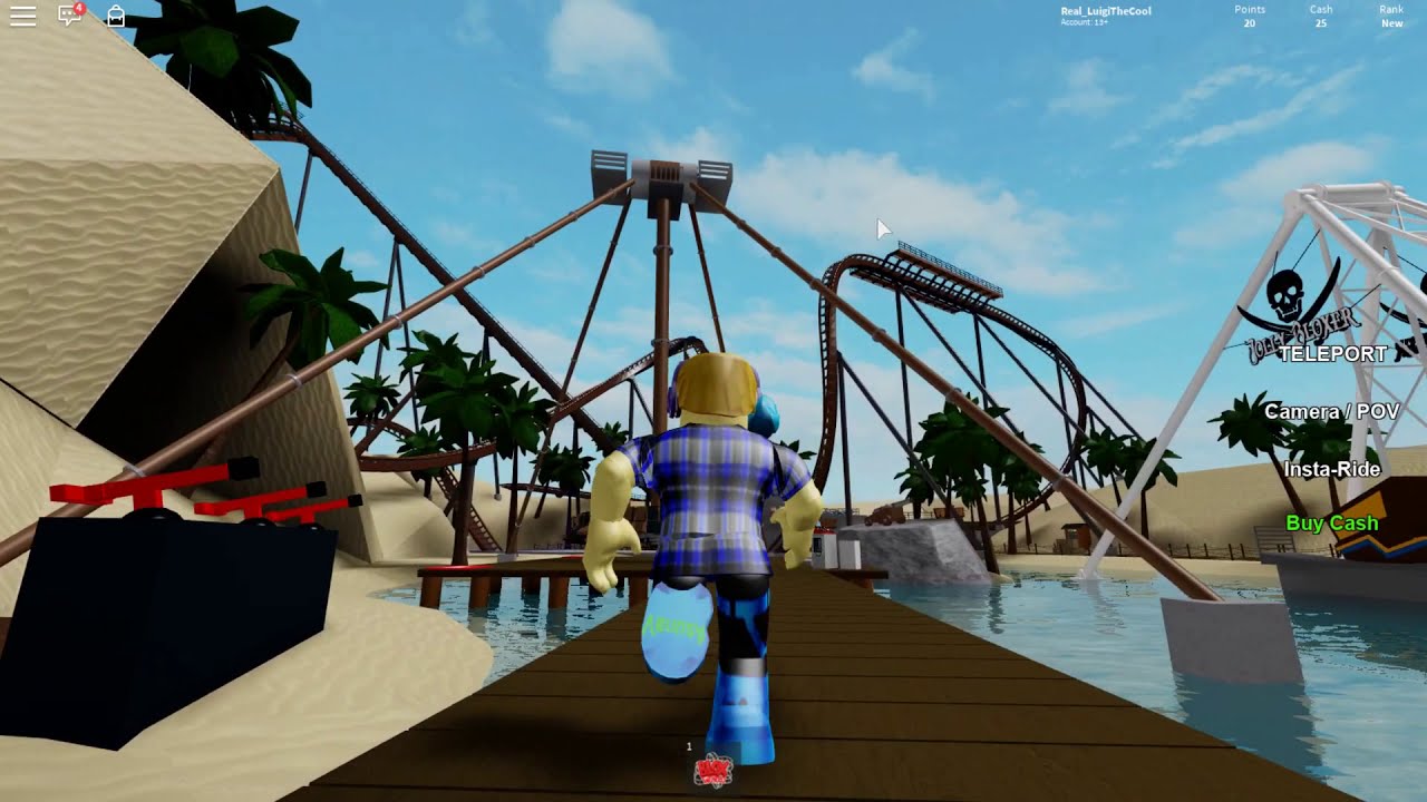 Return to the Theme Park! | Blox World Theme Park | Roblox