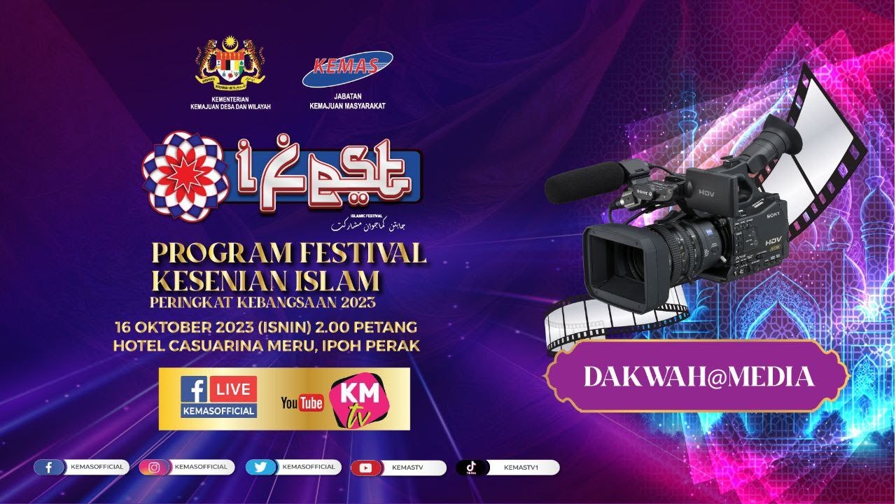 Pertandingan Nasyid sempena PROGRAM FESTIVAL KESENIAN ISLAM PERINGKAT KEBANGSAAN 2023