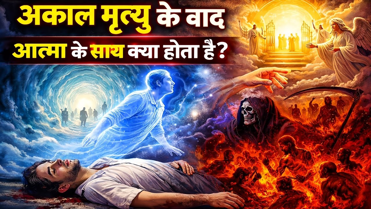 अकाल मृत्यु के बाद आत्मा कहाँ जाती है? | आखिर क्यों होती है अकाल मृत्यु ? गरुड़ पुराण का पिछला रहस्य