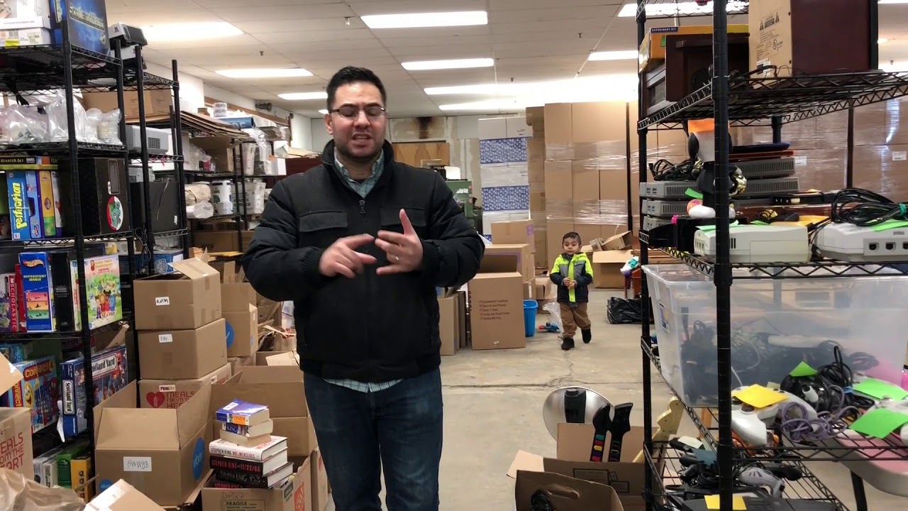Ebay & Amazon Seller Warehouse Walkthrough Tour ~ Organized & Workflow Optimized