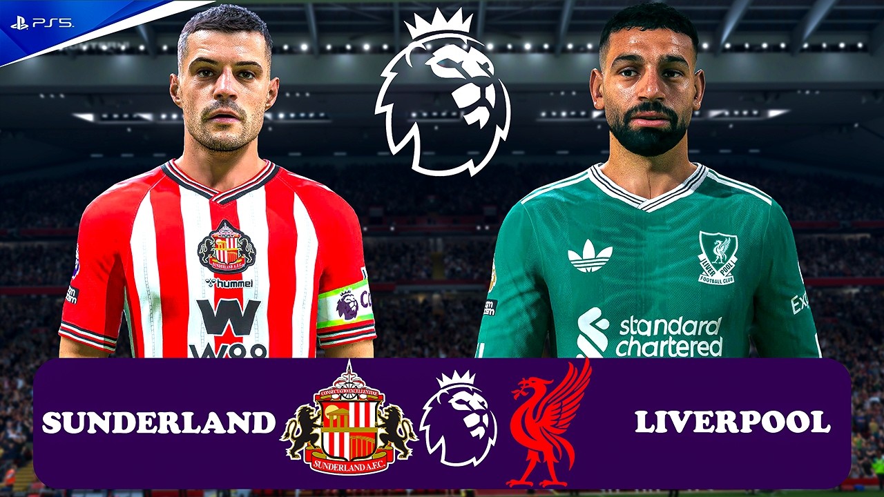 FC 26 - Sunderland vs. Liverpool | Premier League 25/26 Match | PS5™ Pro [4K] Xhaka, Salah