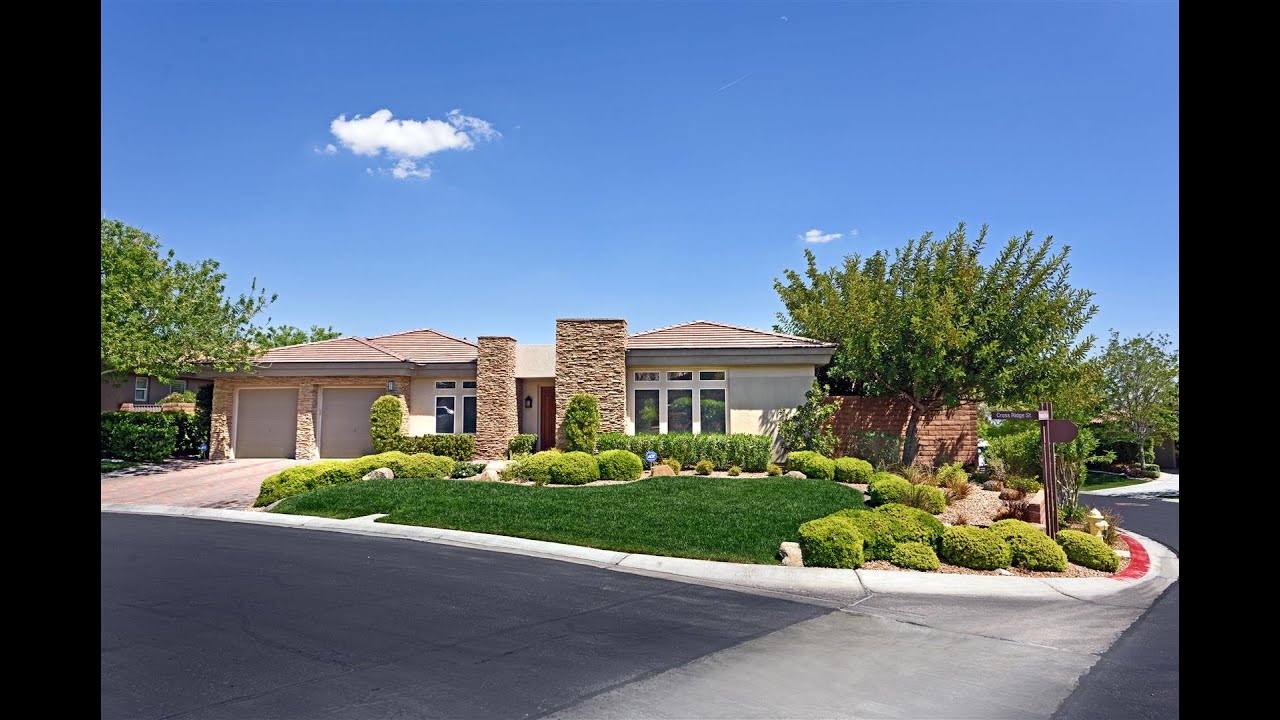 Luxury Home Tour | Las Vegas Estate in The Ridges | 32 Cross Ridge