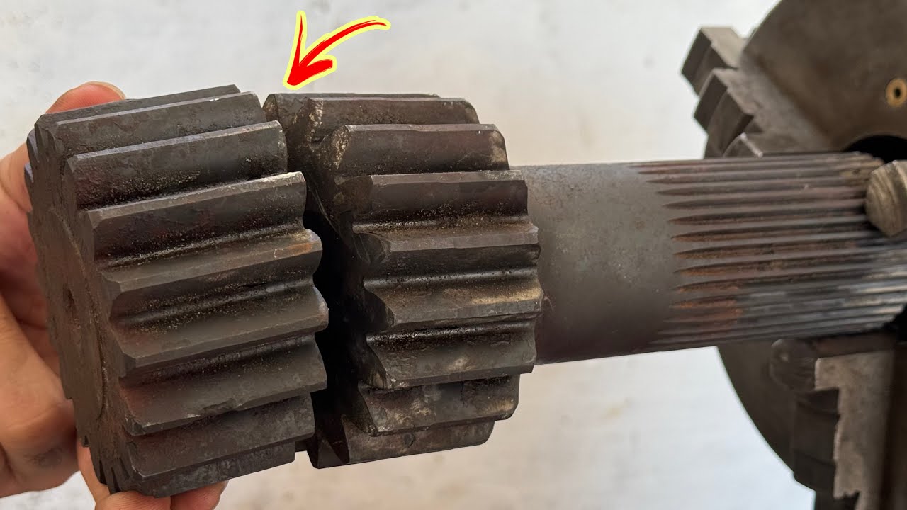 A Conclusion Pliability Process Of Repairing Broken Reducer Tooth Shaft Of Heavy Machine…..