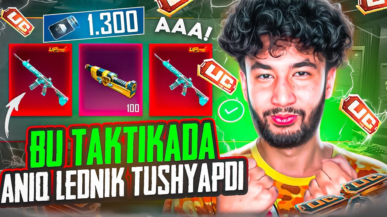 🥵BU TAKTIKADA ANIQ LEDNIK TUSHYAPDI🔥 M416 LEDNIK❄️ TUSHURISH SIRI - PUBG MOBILE!!!