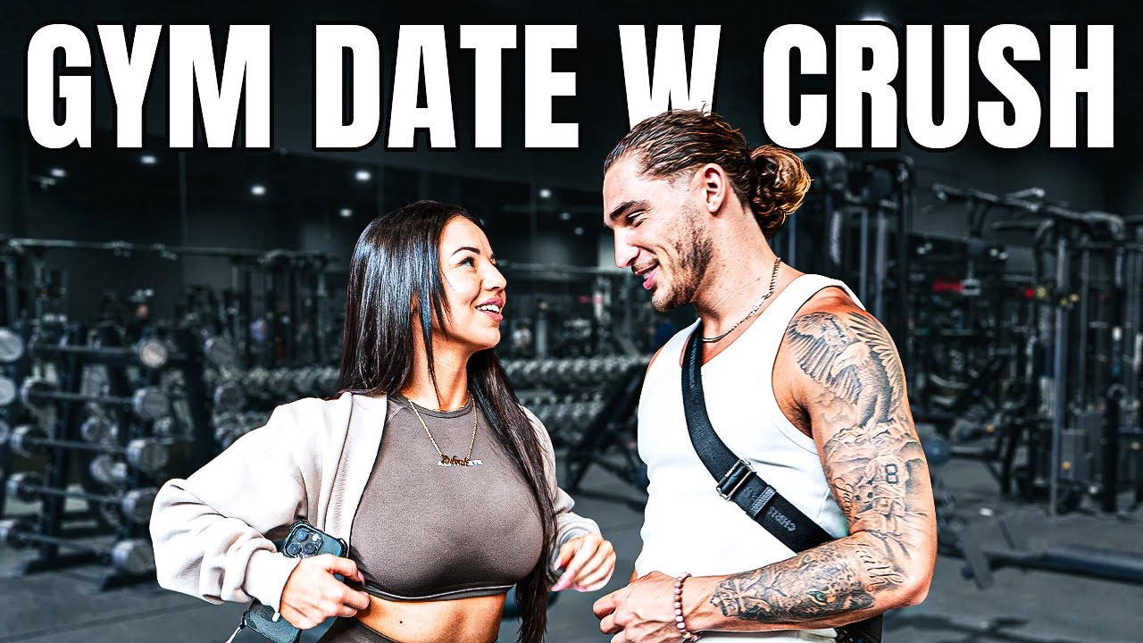 Gym date with my Australian CRUSH