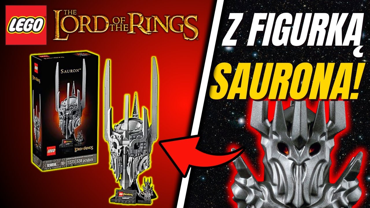 Z FIGURKĄ SAURONA ?! - LEGO THE LORD OF THE RINGS&trade; SAURON BUST (11373) ZDJĘCIA 2026