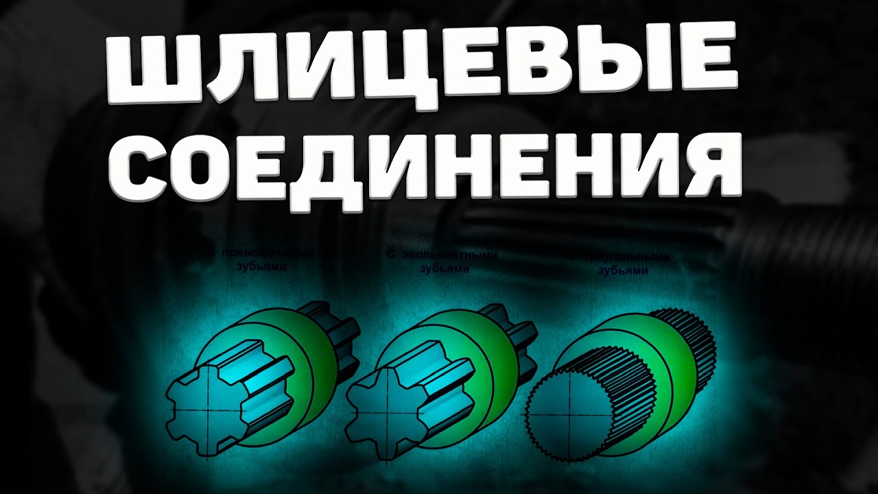 Шлицевые соединения. Что это такое?