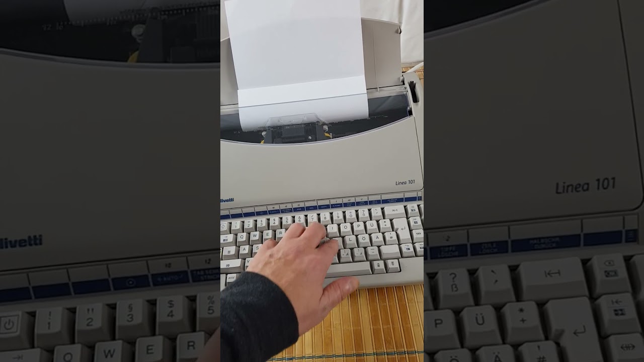 Olivetti Linea101 Schreibmaschine elektrisch