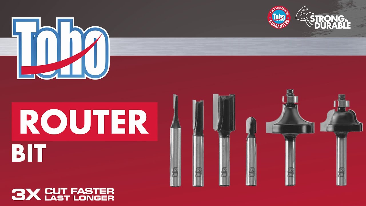 TOHO ROUTER BIT (307-015 , 204-041, 101-041)