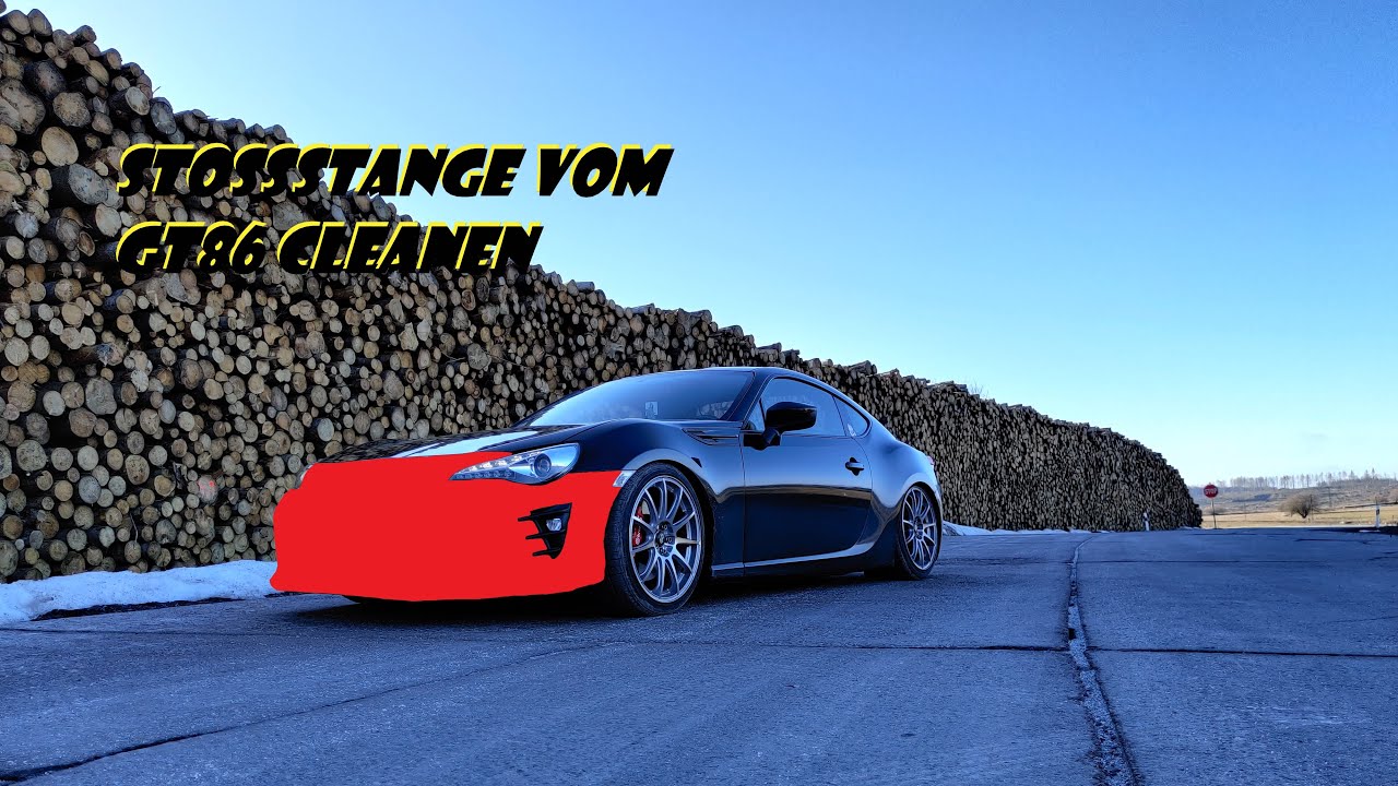 GT86/ FRS Kennzeichenhalter entfernen/ Stoßstange cleanen - New Story Teil 5