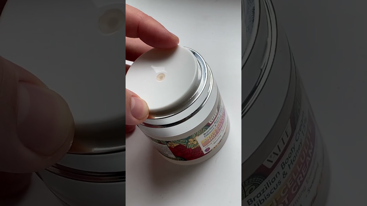 Sometimes a brilliant idea comes to mind, such as buying an anti-cellulite cream.