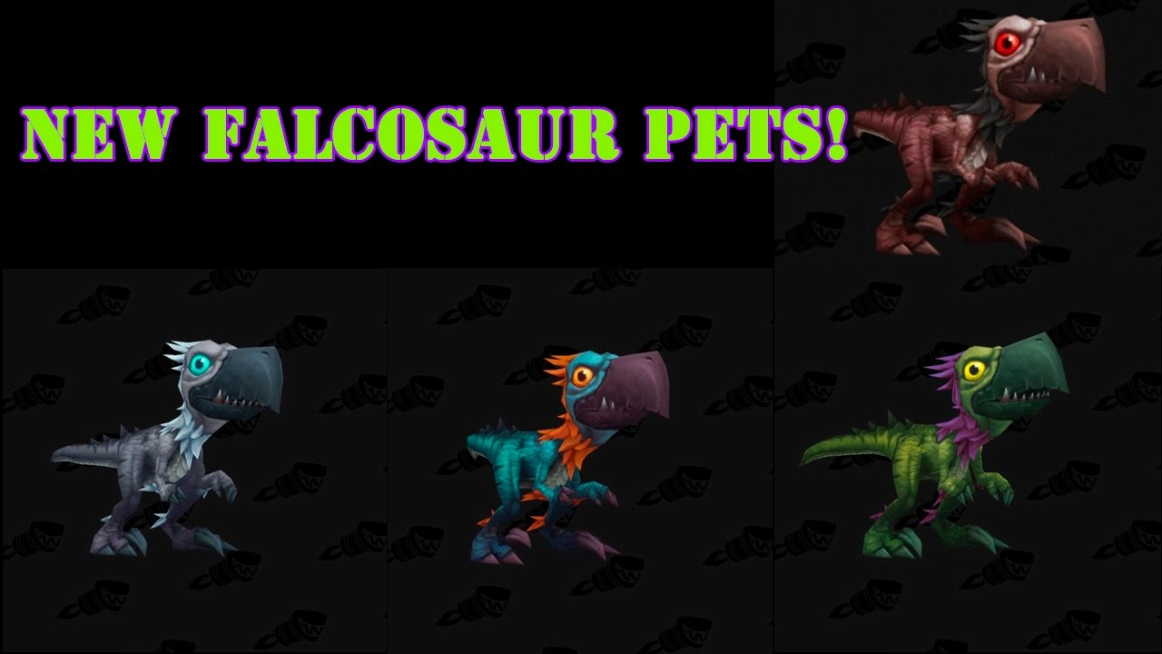 How to obtain the new Falcosaur Pets - Guide