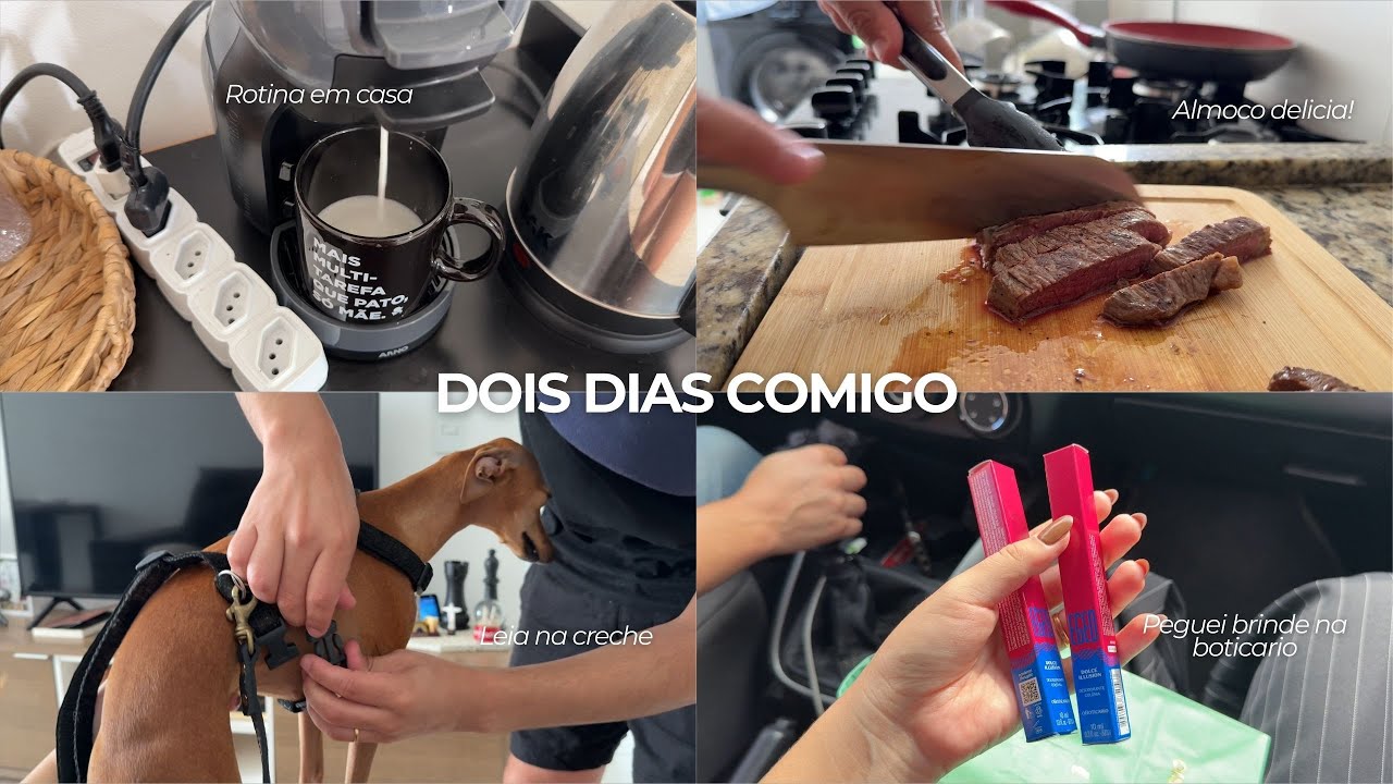 Dois dias comigo | Rotina em casa, limpeza na cozinha, comprinhas da shopee e mercado.