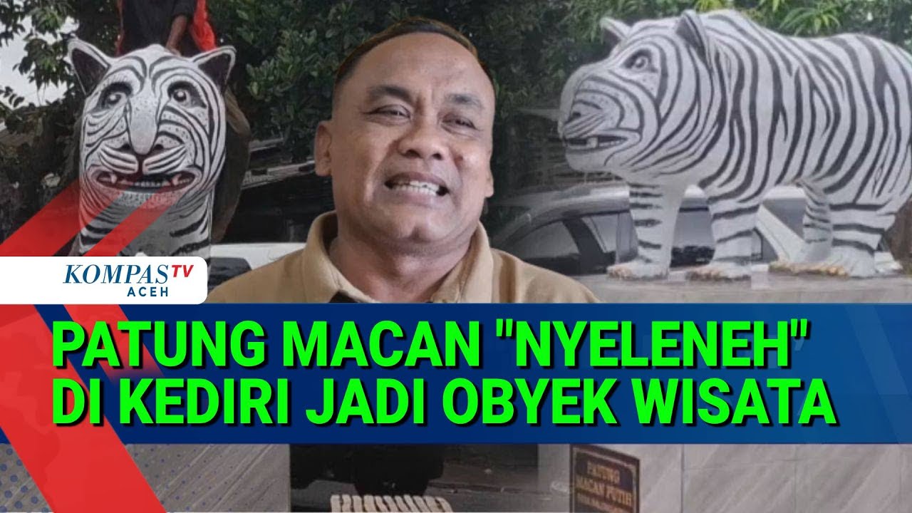 Fenomena Patung Macan Kediri, Wisata Dadakan yang Tarik Pengunjung Jauh