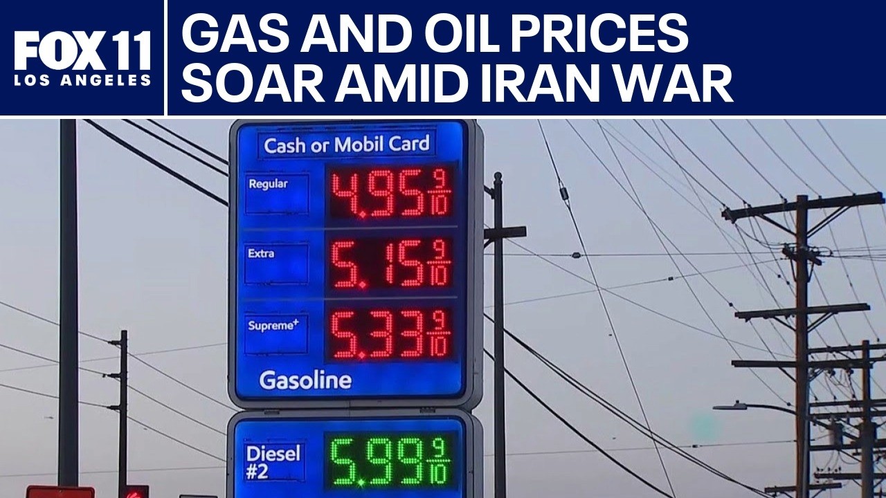 Gas prices jump amid war in Middle East