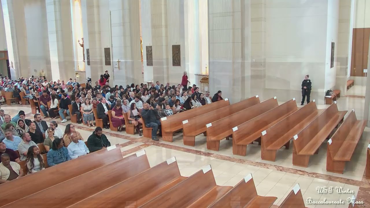 2025 Winter Baccalaureate Mass | University of St. Thomas