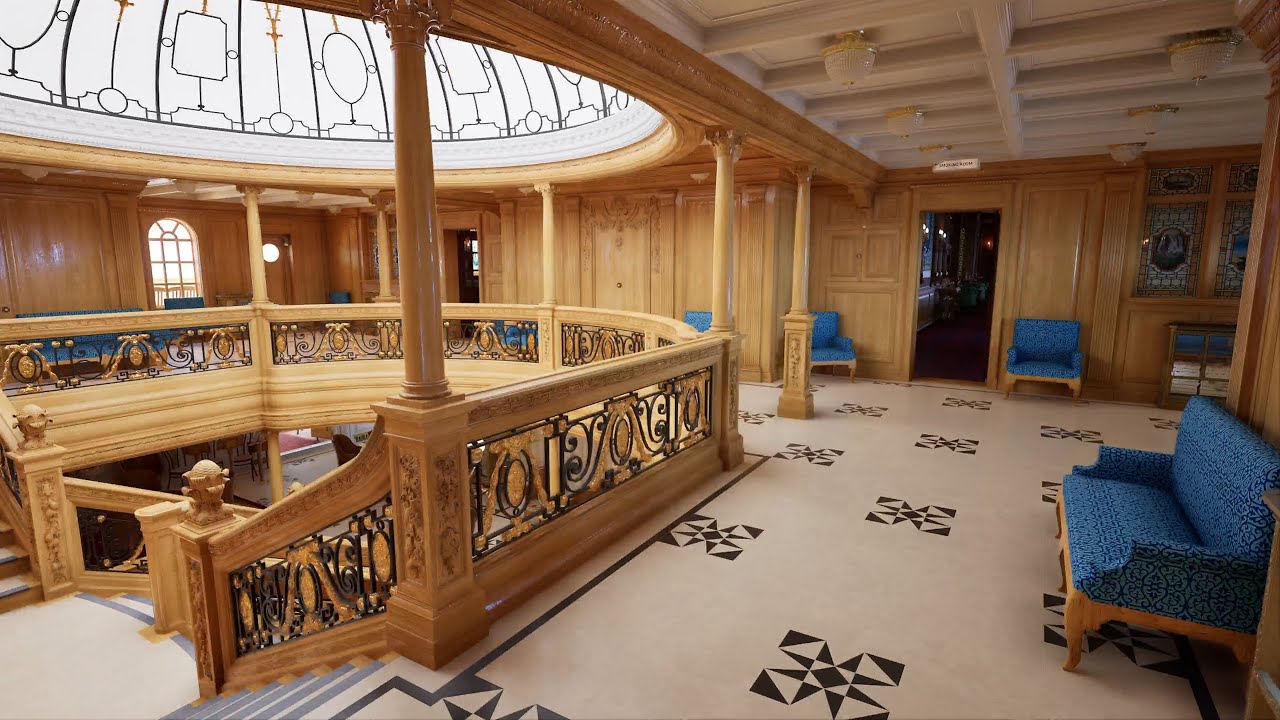 🛳️ TITANIC'in İçini Gezdim! | Titanic: Honor and Glory  4K | ULTRA REALISTIC DEMO in UNREAL ENGINE 5