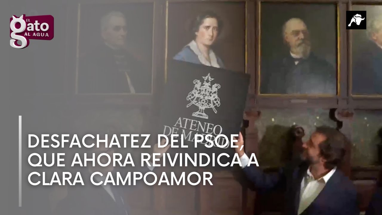 Desfachatez del PSOE, que ahora reivindica a Clara Campoamor