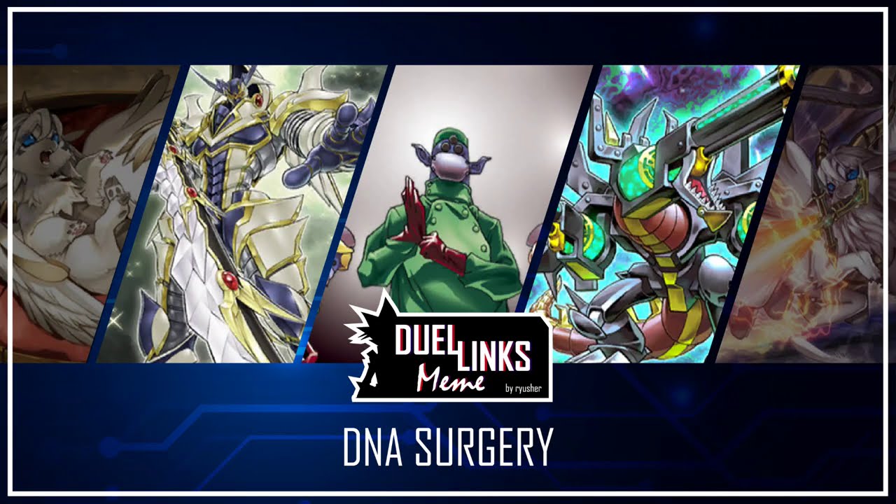 DNA SURGERY / Buster Blader / Desperado Barrel Dragon [Yu-Gi-Oh! Duel Links]