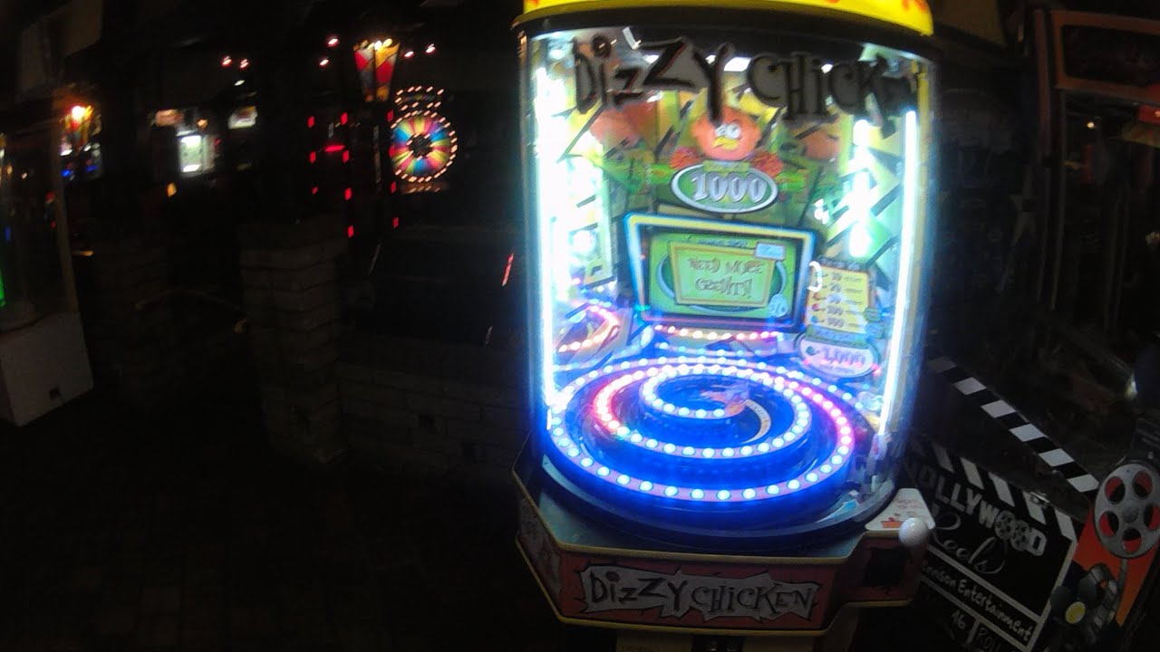 Playing Dizzy Chicken and hitting the jackpot on a game