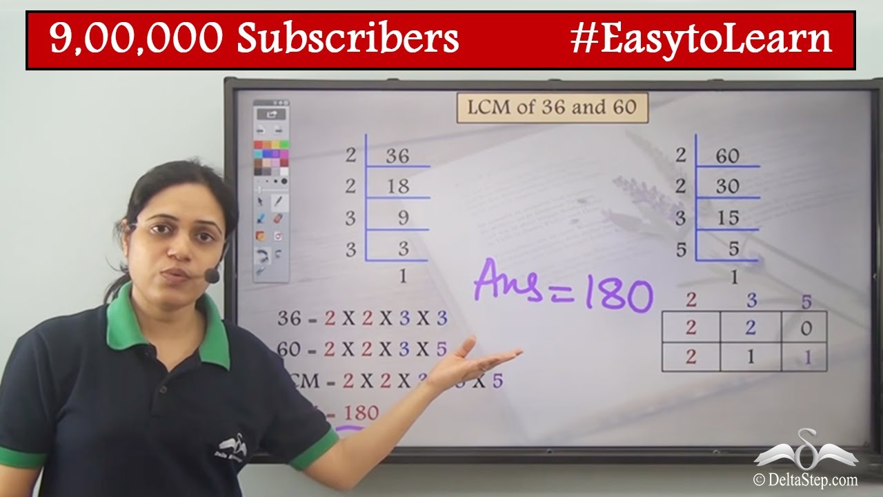 LCM : Prime Factorization Method | Class 5 | CBSE | NCERT | ICSE